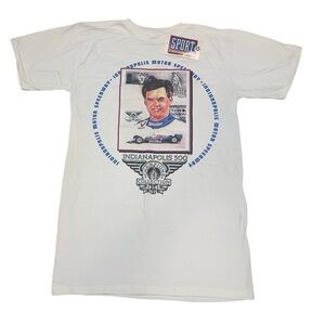 NWT NOS 1995 Indianapolis 500 Champions Collection Al Unser, JrTee Size Large.